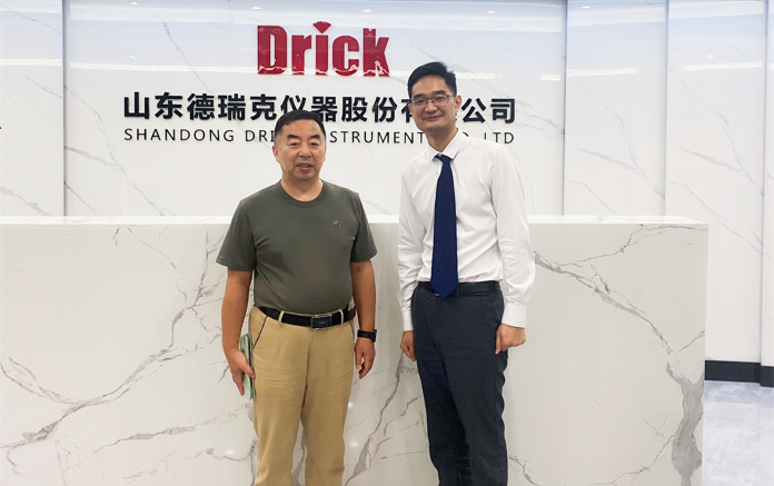 山東省信息網絡安全協(xié)會副會長張朝倫蒞臨德瑞克考察指導